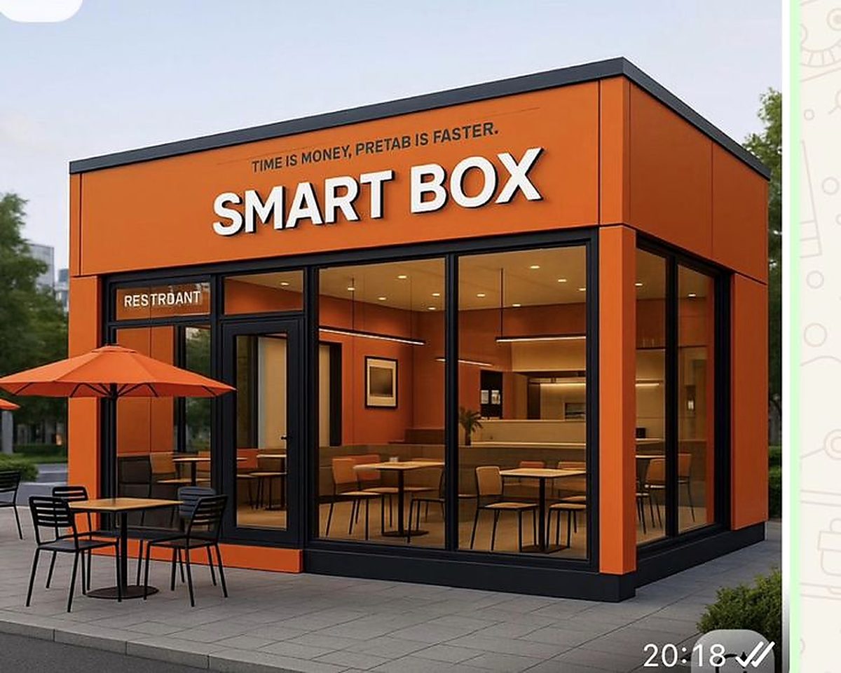 Container cafe example
